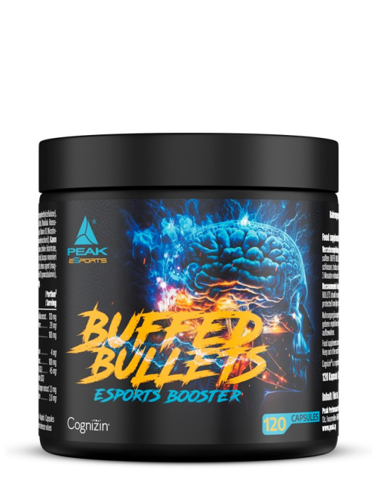 Buffed Bullets - 120 capsules