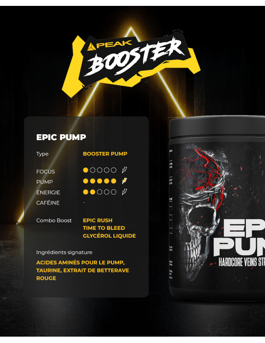 Booster de congestion puissant avec 16 g de précurseurs de NO