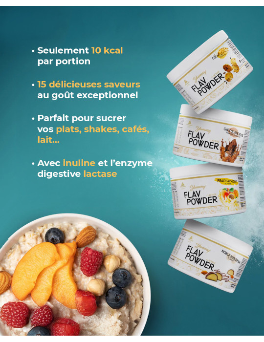 Leckeres Aromapulver