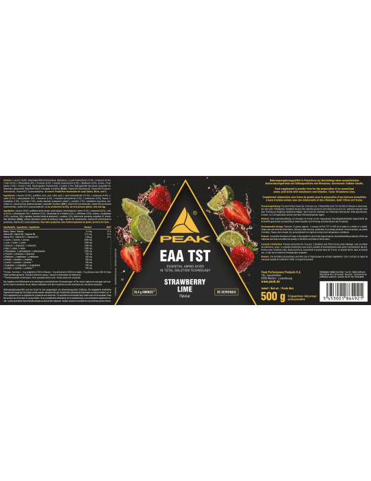 EAA TST - Amino acids - PEAK