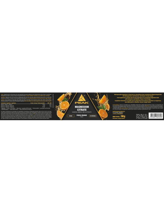 High-quality magnesium citrate powder