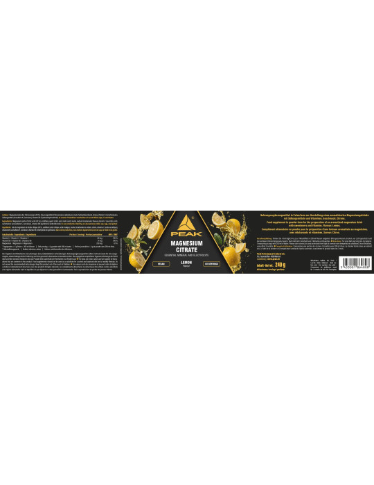 Citrate de magnésium en poudre de haute qualité