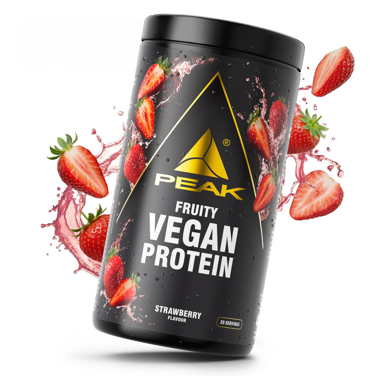 Protéine Vegan avec des goûts incroyablement délicieux et fruités.