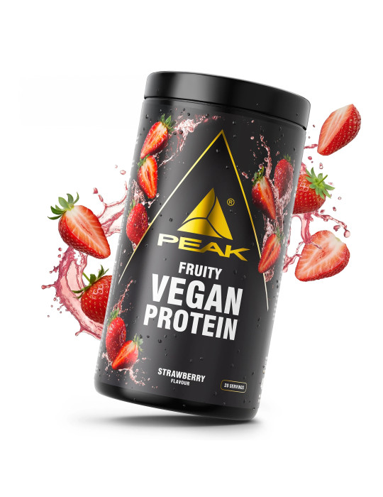 Protéine Vegan avec des goûts incroyablement délicieux et fruités.