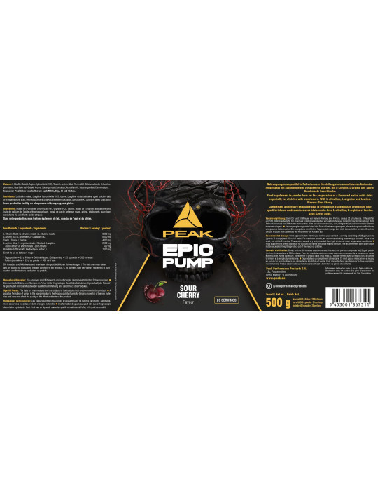 Powerful congestion booster with 16 g of NO precursors