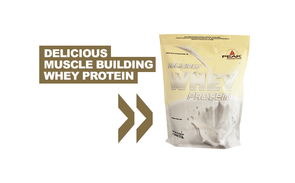 Delicious Muscle Building Whey Protein