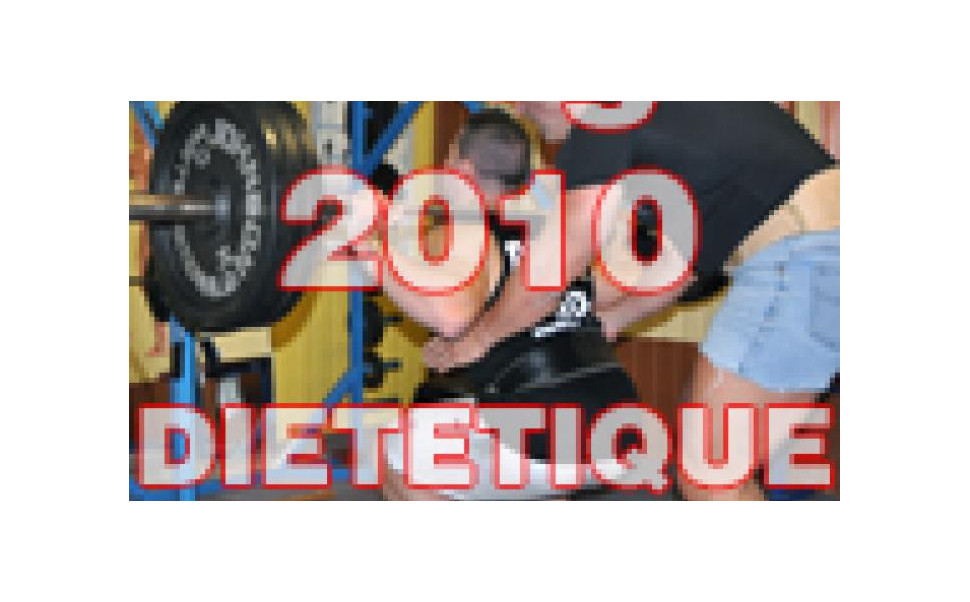 Training 2010 - Plan diététique 1