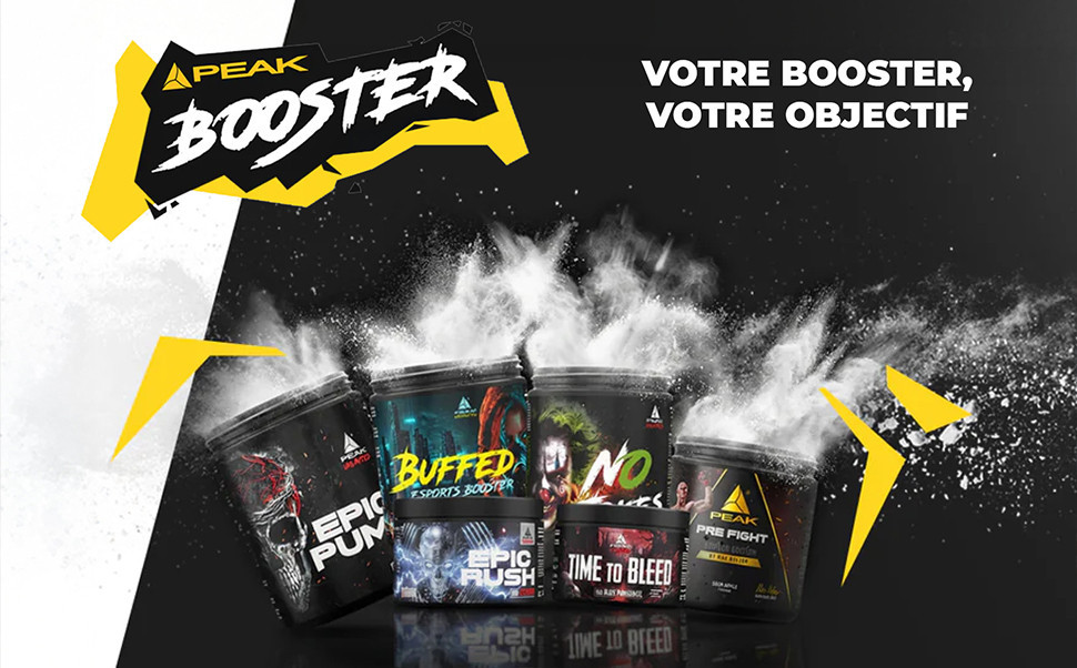 Booster pré-entraînement Peak : comparatif et guide complet