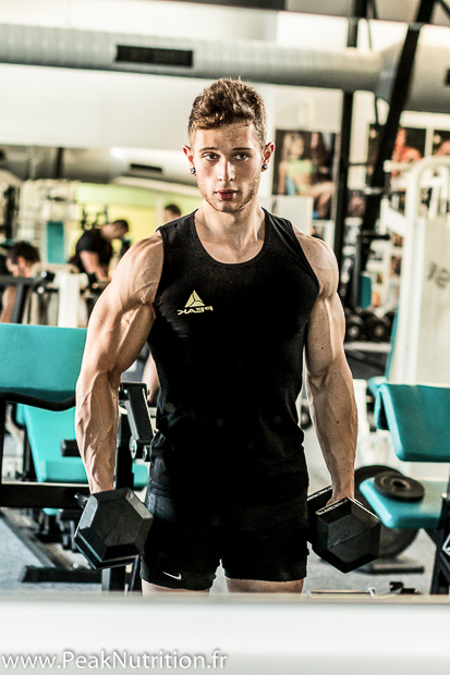 Alexis Saveri 17 ans bodybuilder naturel